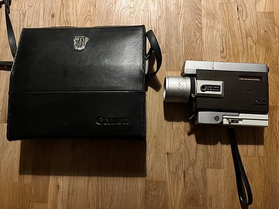 Canon Zoom 318, Super 8 filmkamera.