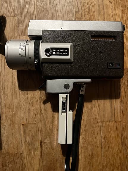 Canon Zoom 318, Super 8 filmkamera.