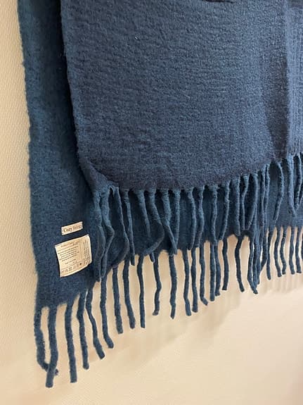 Pläd Cozy Living, blå, 130 x 170 cm