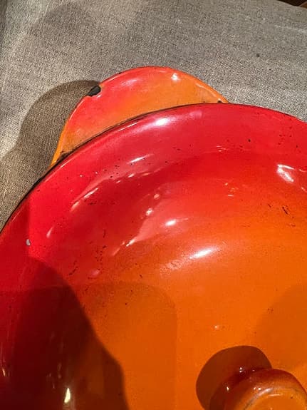 Husqvarna nr 4 gryta emaljerad järn, Norra Hammar