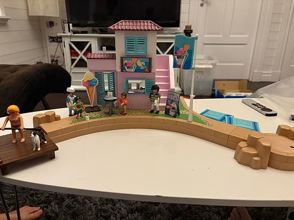 Playmobil Glasscafé vid hamnen 70279