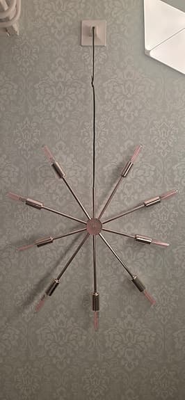 Julstjärna Pix Mässing inkl. + 10 glödlampor.