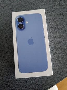 Apple iPhone 16 – 256 GB – Ultramarine – Helt ny & oöppnad