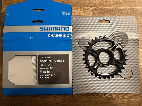 Helt ny i originalförpackning: Shimano XTR-drev 30T för Direct Mount