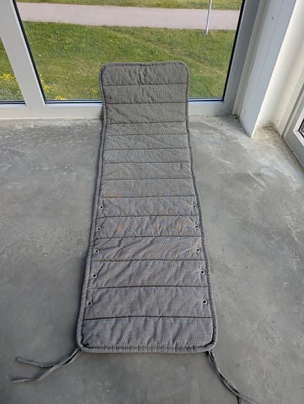 Grå dyna 157× 50 cm