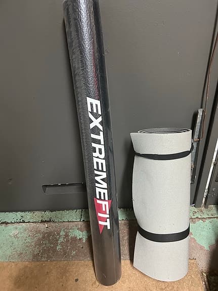 Träning och yogamatta