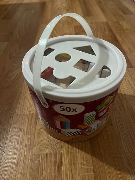 Byggklossar 50 delar trä