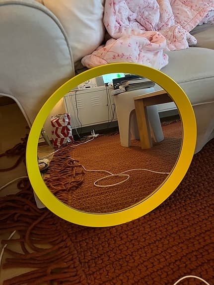 IKEA Langesund spegel/väggspegel diam:50