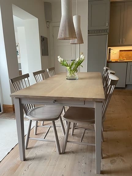 Ljusgrå Lilla Åland Stolar