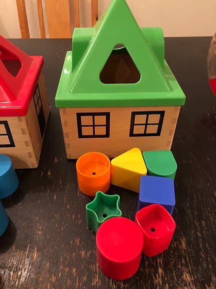 Ikea Aktivitetsleksak klossar