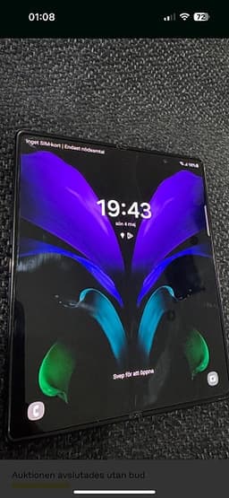 Samsung Galaxy Z Fold2 5G mobiltelefon 256 GB