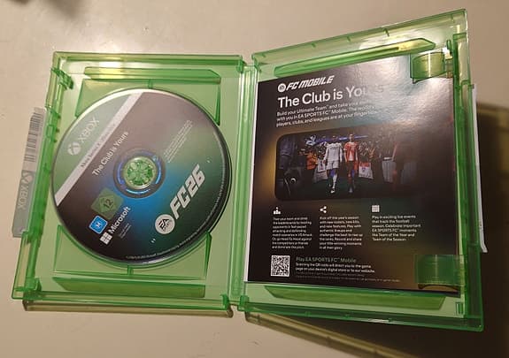 EA Sports FC26 Xbox använt en gång