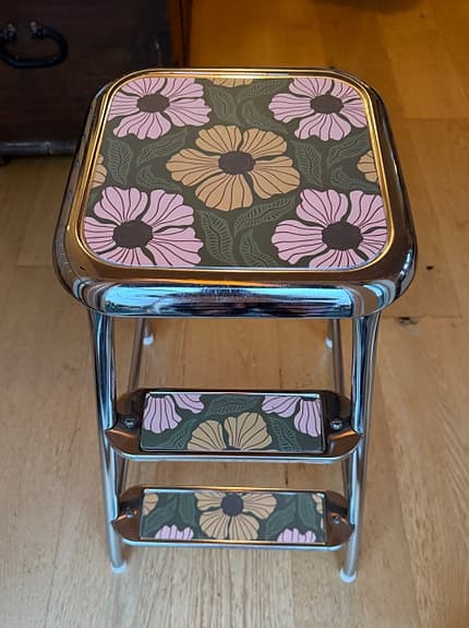 Julklappstips! AWAB kökspall m. Retromotiv