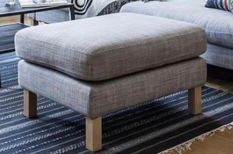 IKEA Karlstad Överdrag till fot/sittplats - Grå