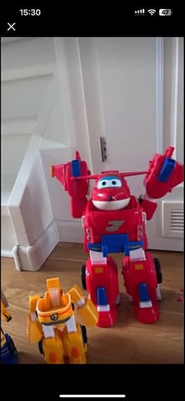 Super Wings EU720331 Transforming Vehicle Including Jet, 34 cm