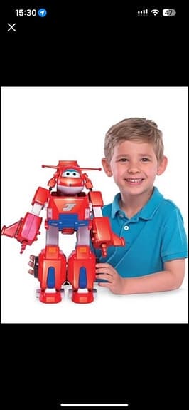 Super Wings EU720331 Transforming Vehicle Including Jet, 34 cm