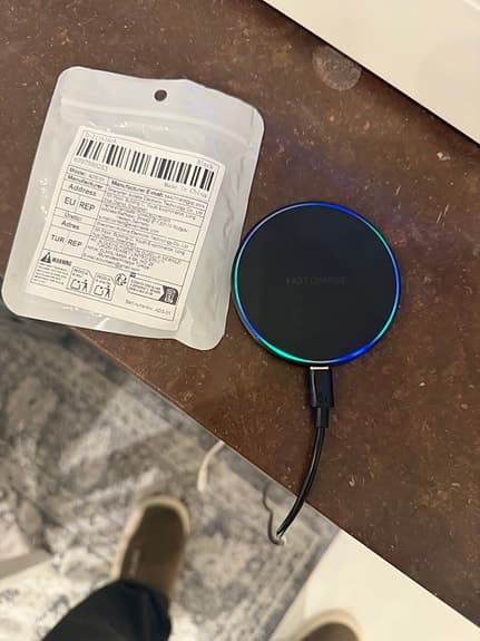 Samsung Phone Fast Charge trådlös laddare svart