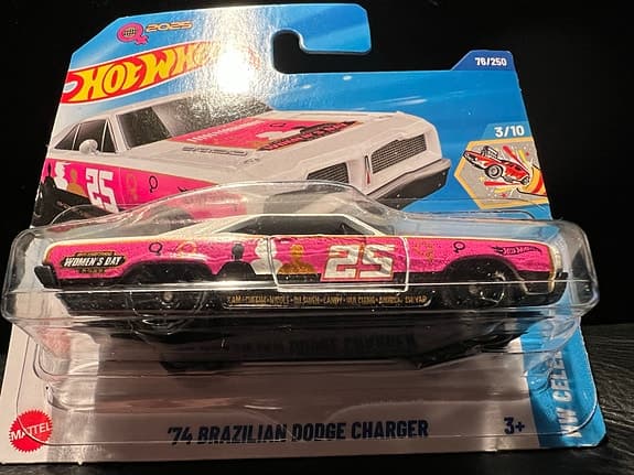 Hot Wheels '74 Brazilian Dodge Charger leksaksbil