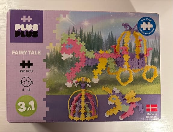 Plus plus fairy tale sagovärld 220 bitar NY