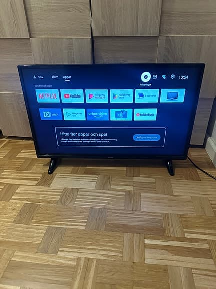 Phillips 32 tum smart tv och Luxor 32 tum smart tv Android