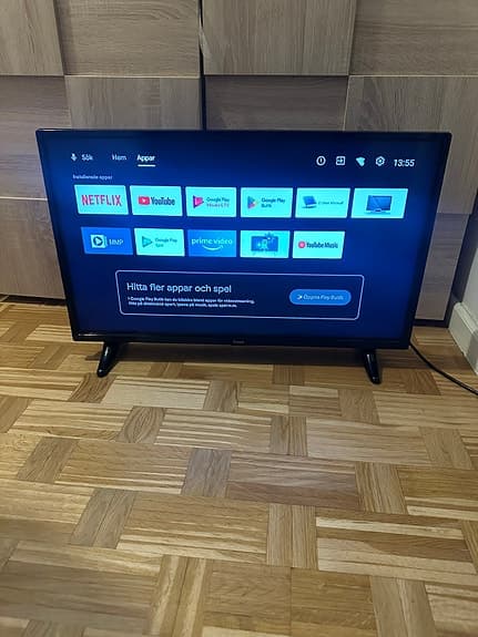 Phillips 32 tum smart tv och Luxor 32 tum smart tv Android