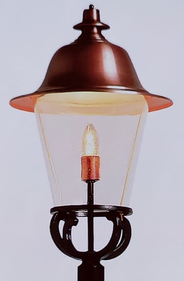 Westal Rosendal utebelysning i koppar