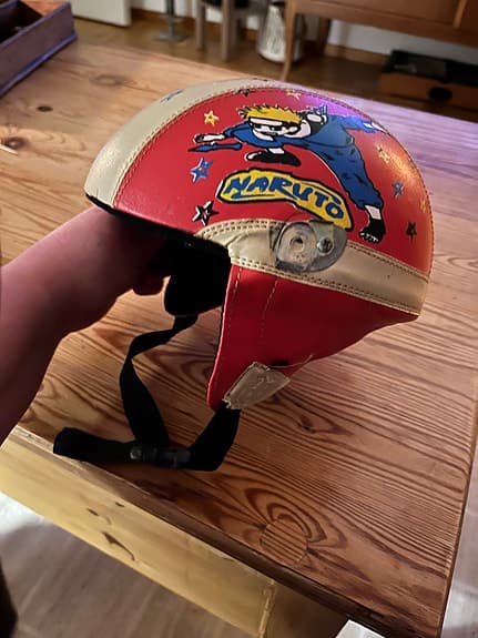 Naruto Barnhjälm med tryck En Äldre Retro / Vintage Ovanlig — fri frakt