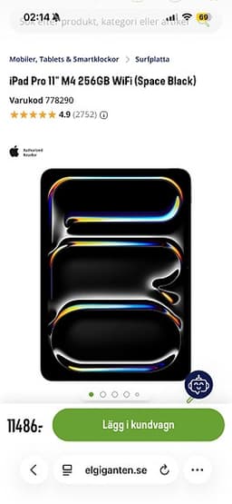 Apple iPad Pro 256 GB (M4)