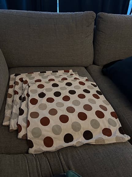 IKEA| Stockholm Cirkel | Kuddfodral | Fint skick | 55x55 cm | 4st