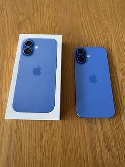 Apple iPhone 16 128 GB blå