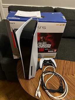 Playstation 5 disk + tillbehör