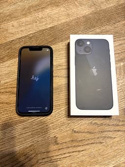 Apple iPhone 13 Mini 128 GB svart