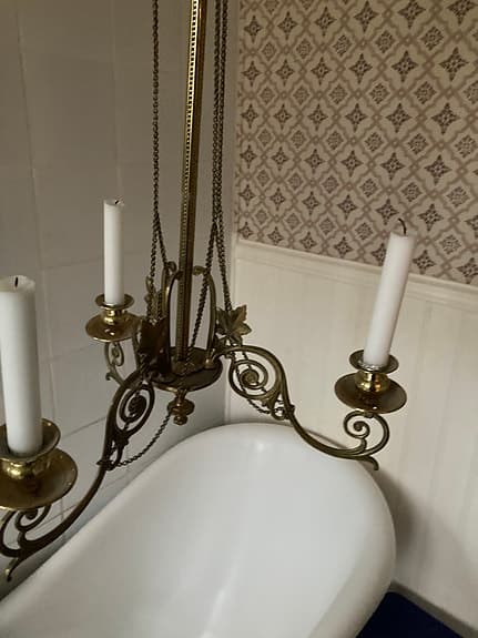 Trearmad ljuskrona (ljusstake)