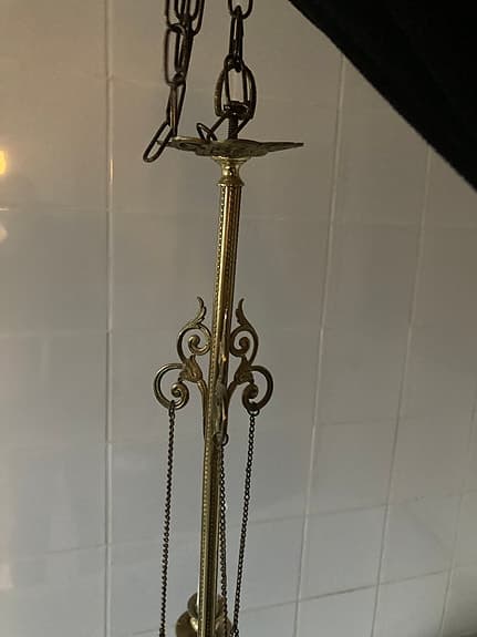 Trearmad ljuskrona (ljusstake)