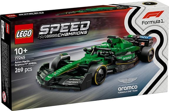 LEGO Formel 1 Bil Grön