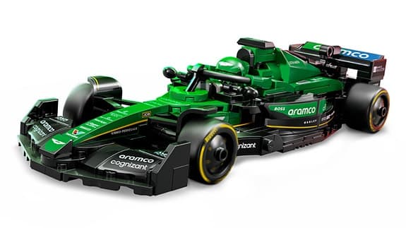 LEGO Formel 1 Bil Grön