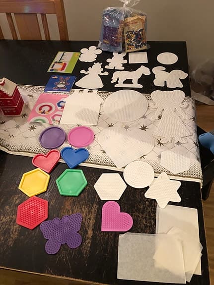 Hama DIY pärlor och mallar för barn
