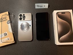 iPhone 15 Pro Max - 256 GB - Titanium