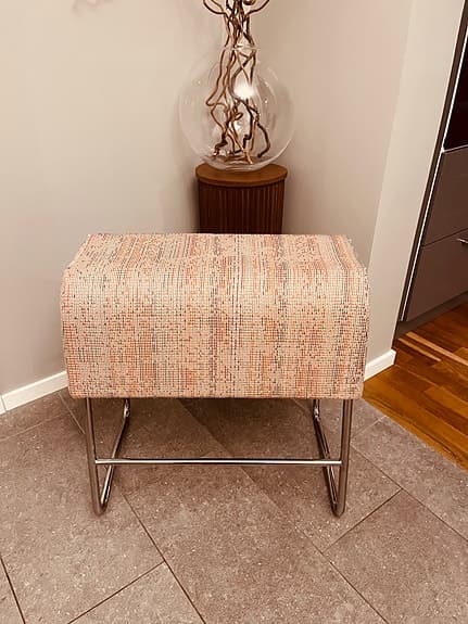 Materia dubbelpall ”Plint” design Sandin&Bülöv pall butikspris 6330kr