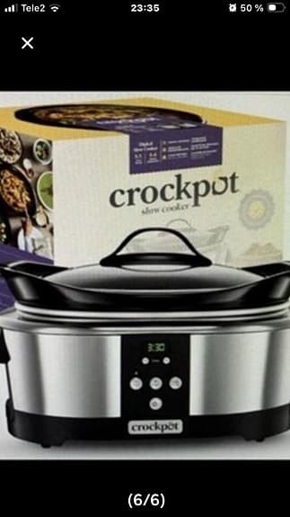 Crockpot Elektronik Långsam Spis ( 5/7.L )