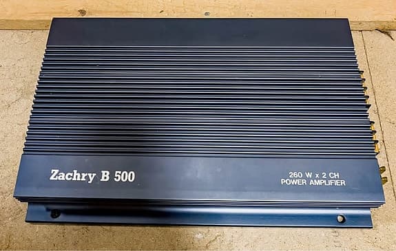 Bilstereo‑paket – Zachry B500 + Pioneer högtalare