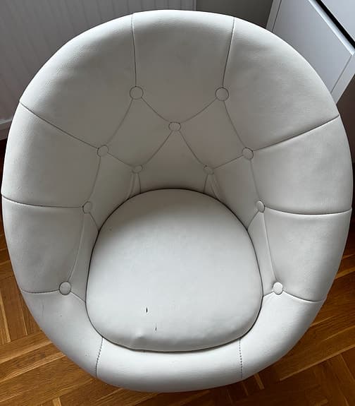 Vanity chair / snurrstol höj- och sänkbar