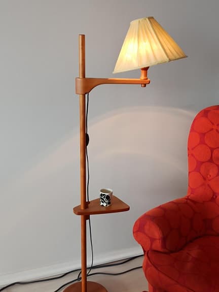 Carl Malmsten Golvlampa i trä