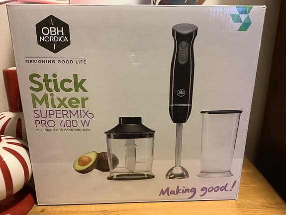 OBH Nordica Supermix Pro Stavmixer 400 W helt ny i förpackning