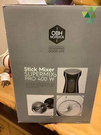 OBH Nordica Supermix Pro Stavmixer 400 W helt ny i förpackning