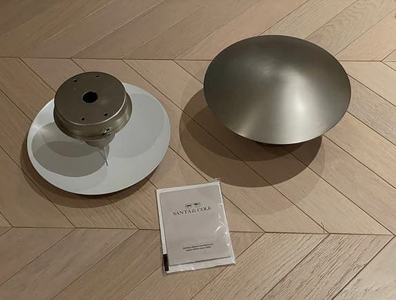 Santa & Cole, Disco Wall Lamp, Medium