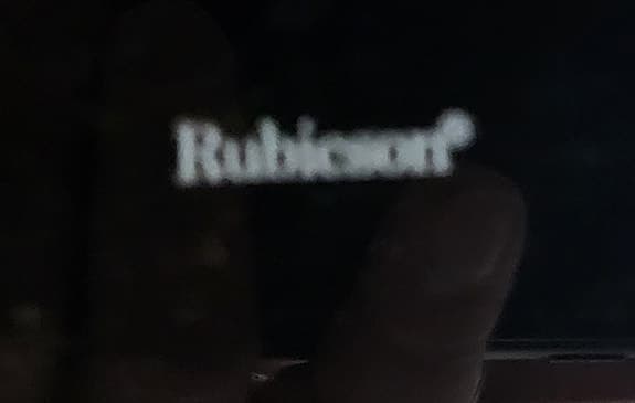 Rubicson Köksvåg Svart