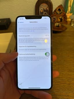 iPhone XS Max 64 GB i guldfärg