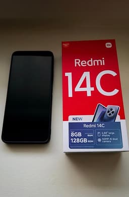 Xiaomi Redmi 14C Smartphone 4GB RAM 128GB ROM Starry Blue