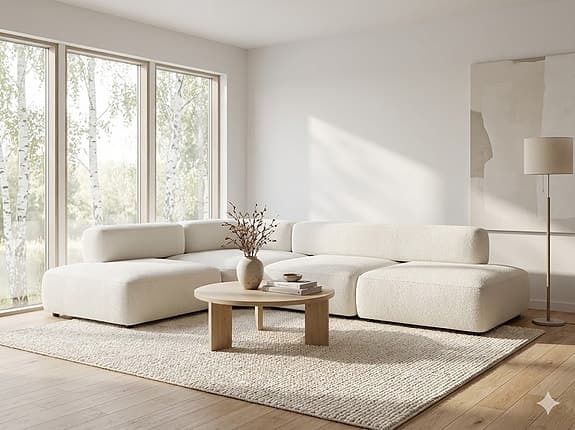 Fritz Hansen Alphabet Modulsoffa 4 sits - Nytt Tyg Oanvänd
